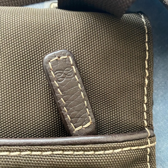 Authentic Lancel Mailman bag brown - Picture 6 of 11